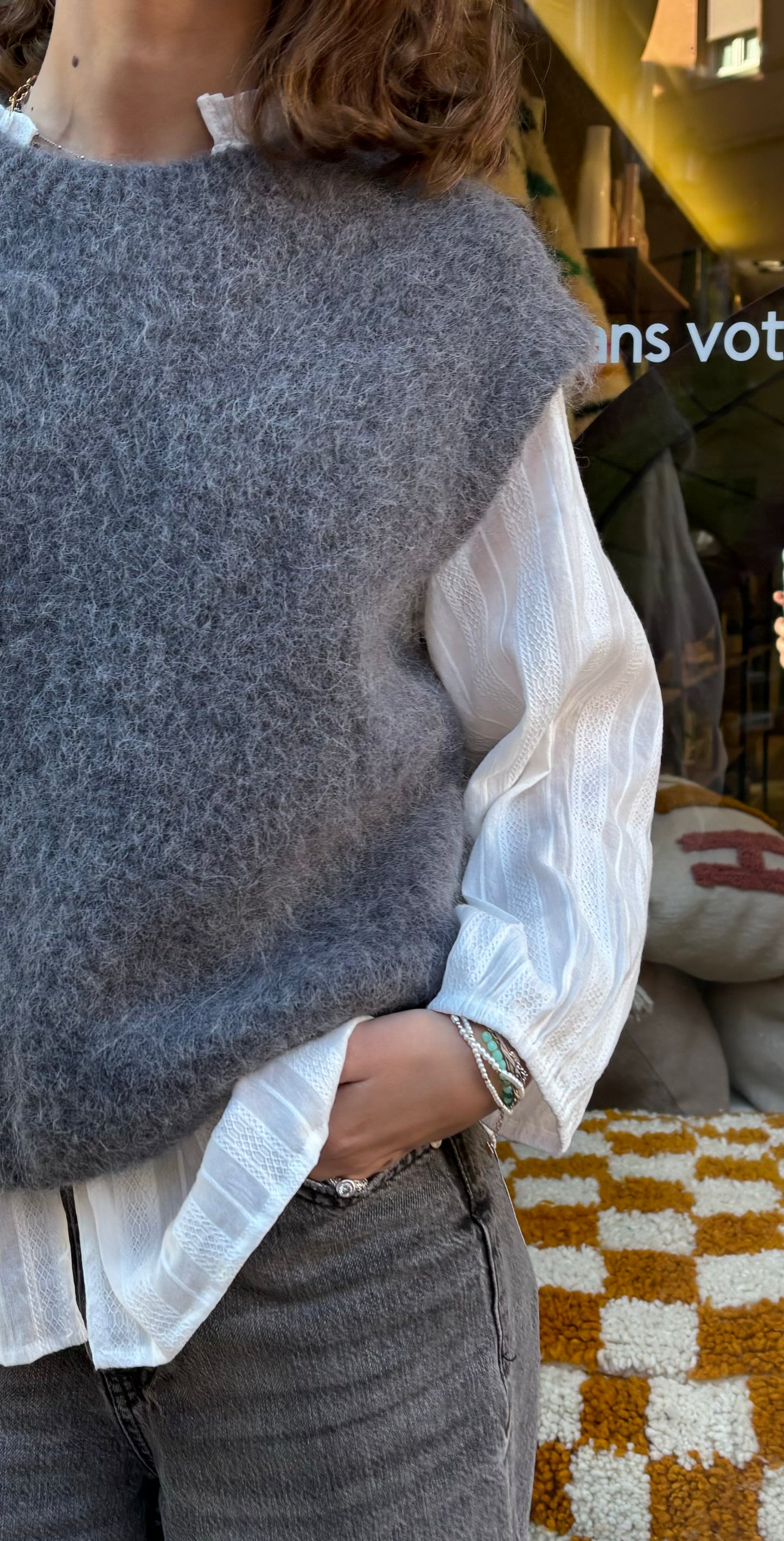 Pull "Alpi" Gris