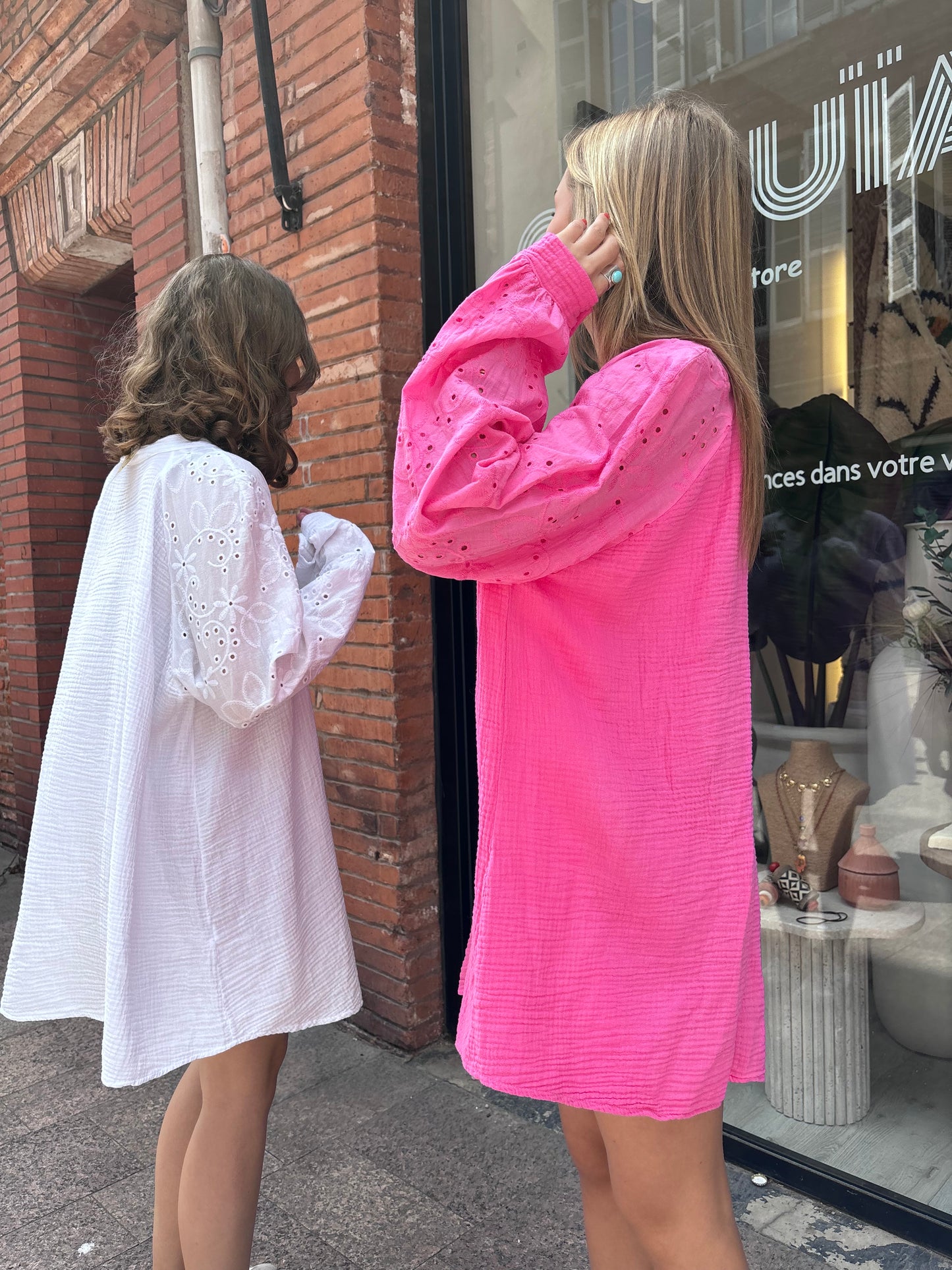 Robe « Gazou » Rose