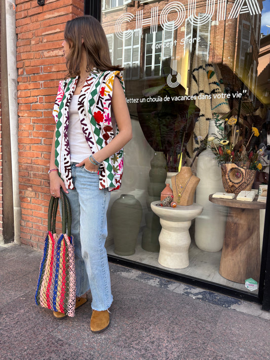 Gilet sans manche « New Delhi »
