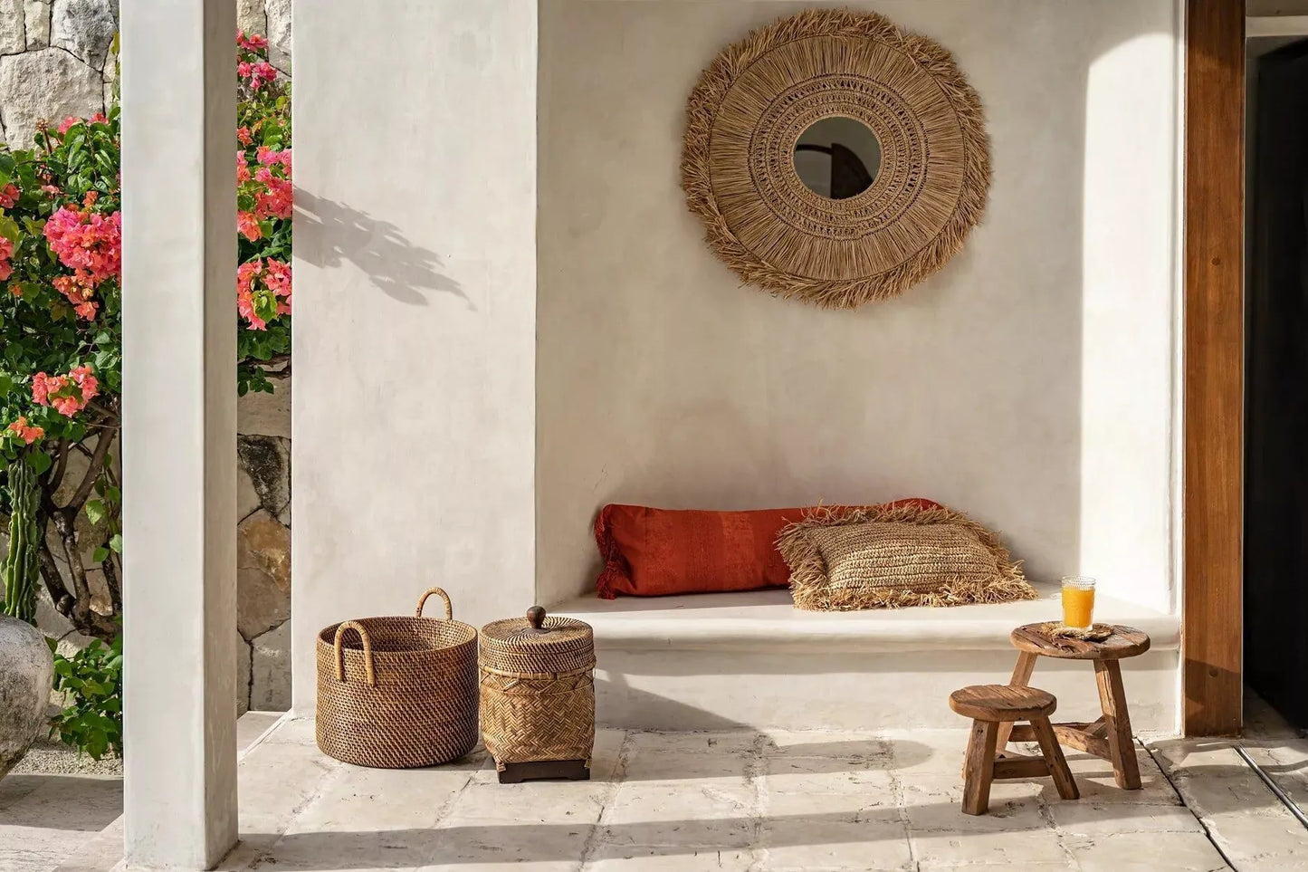 Le panier poubelle de salle de bain "Brut"