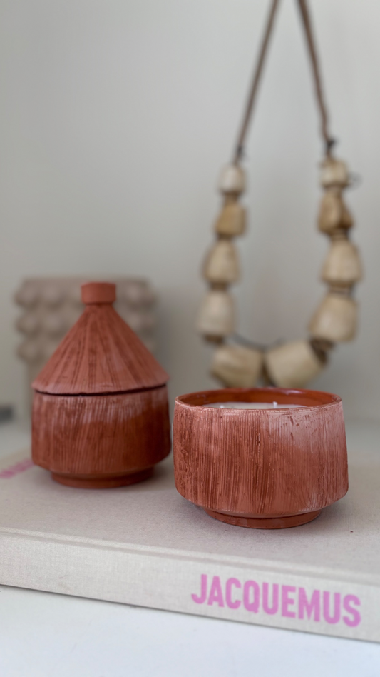 Bougie « Terracota »