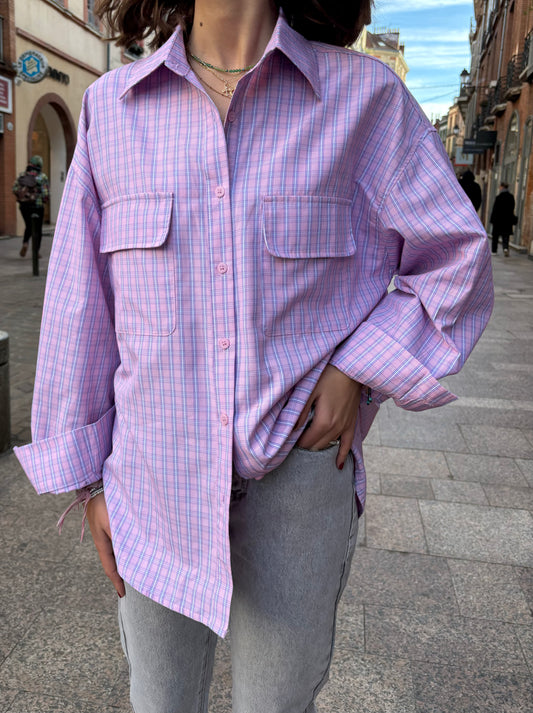 Chemise "Gaspard" Rose