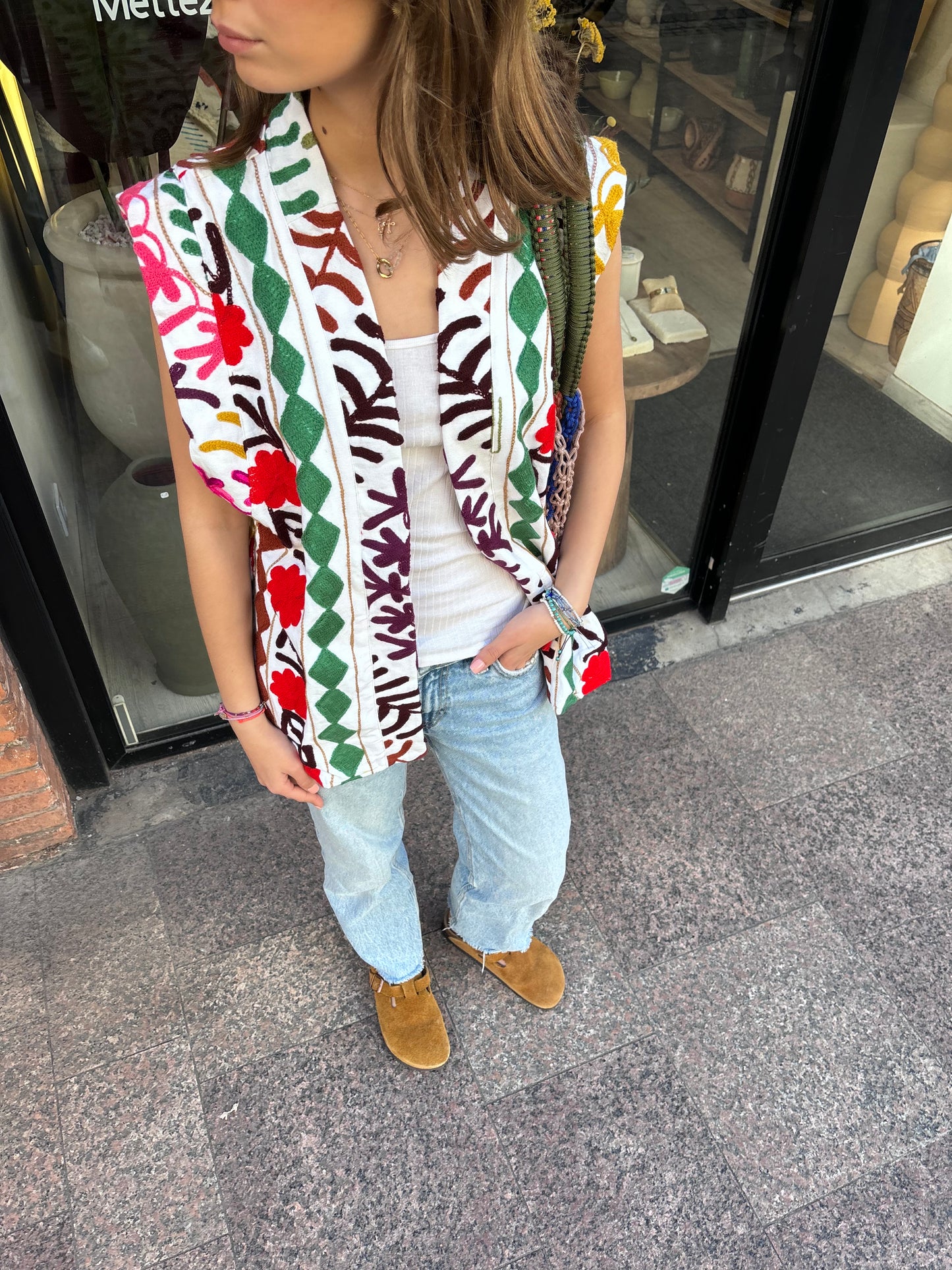 Gilet sans manche « New Delhi »