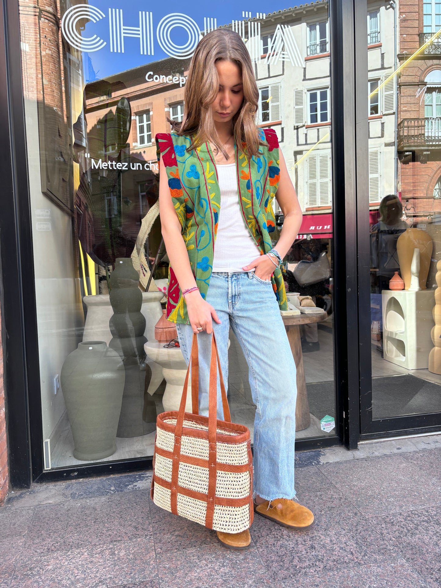 Gilet sans manche « New Delhi »