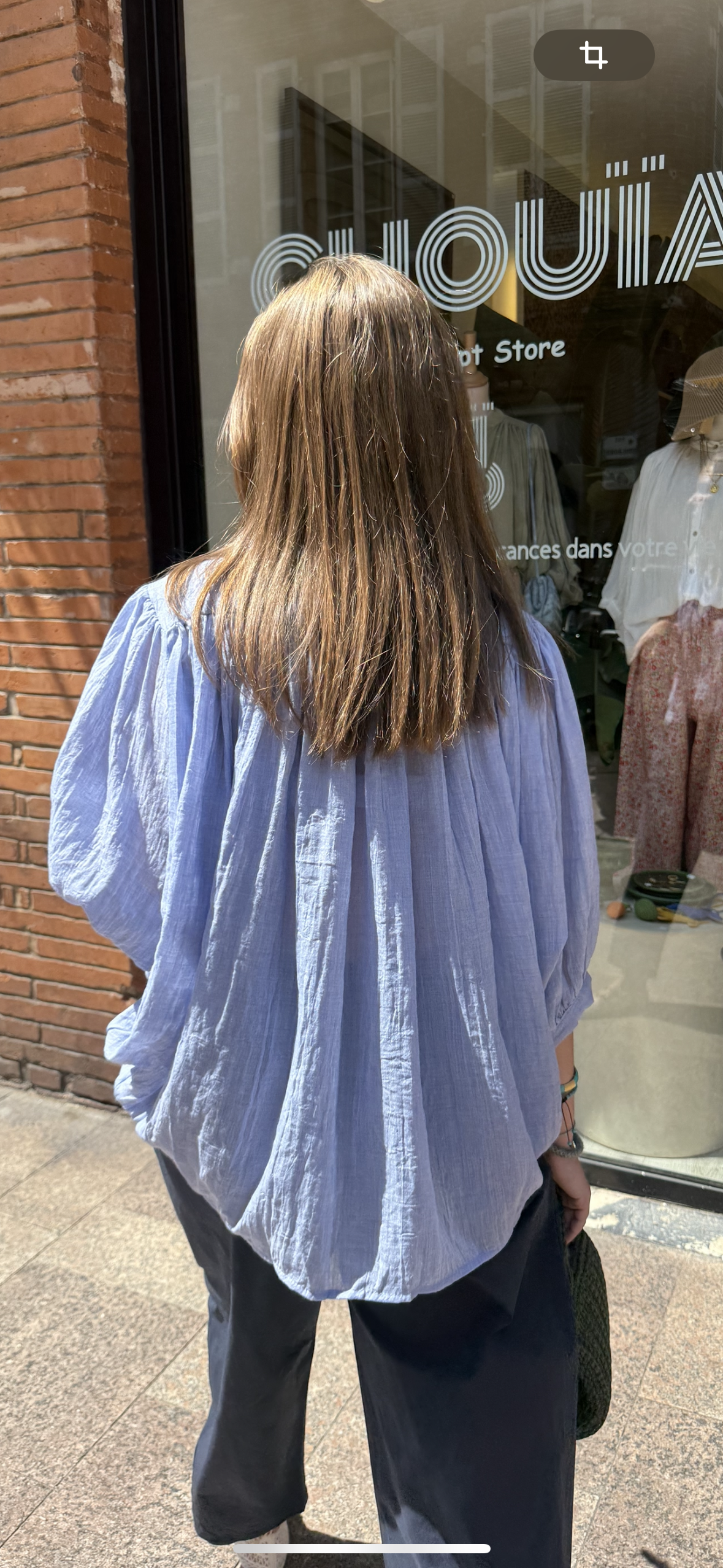 Chemise « Ibiza » bleu jean