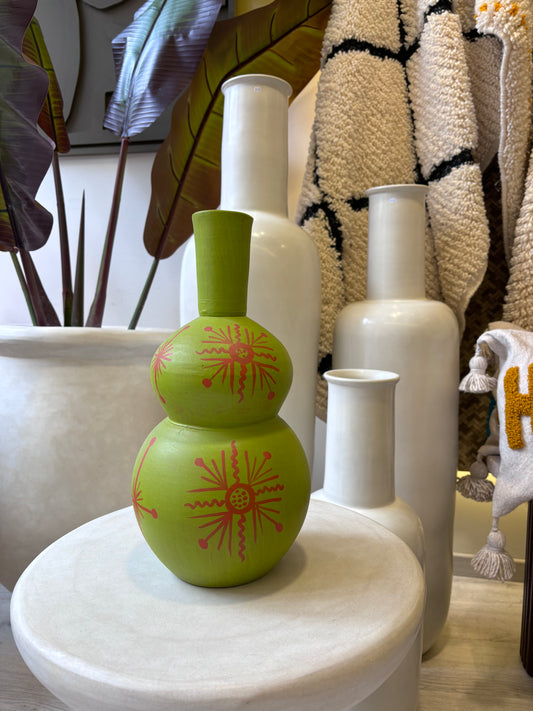 Vase "Art" Vert Pomme