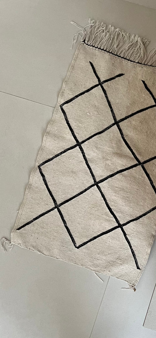 Tapis "Malaga" 100% Coton 100x60cm