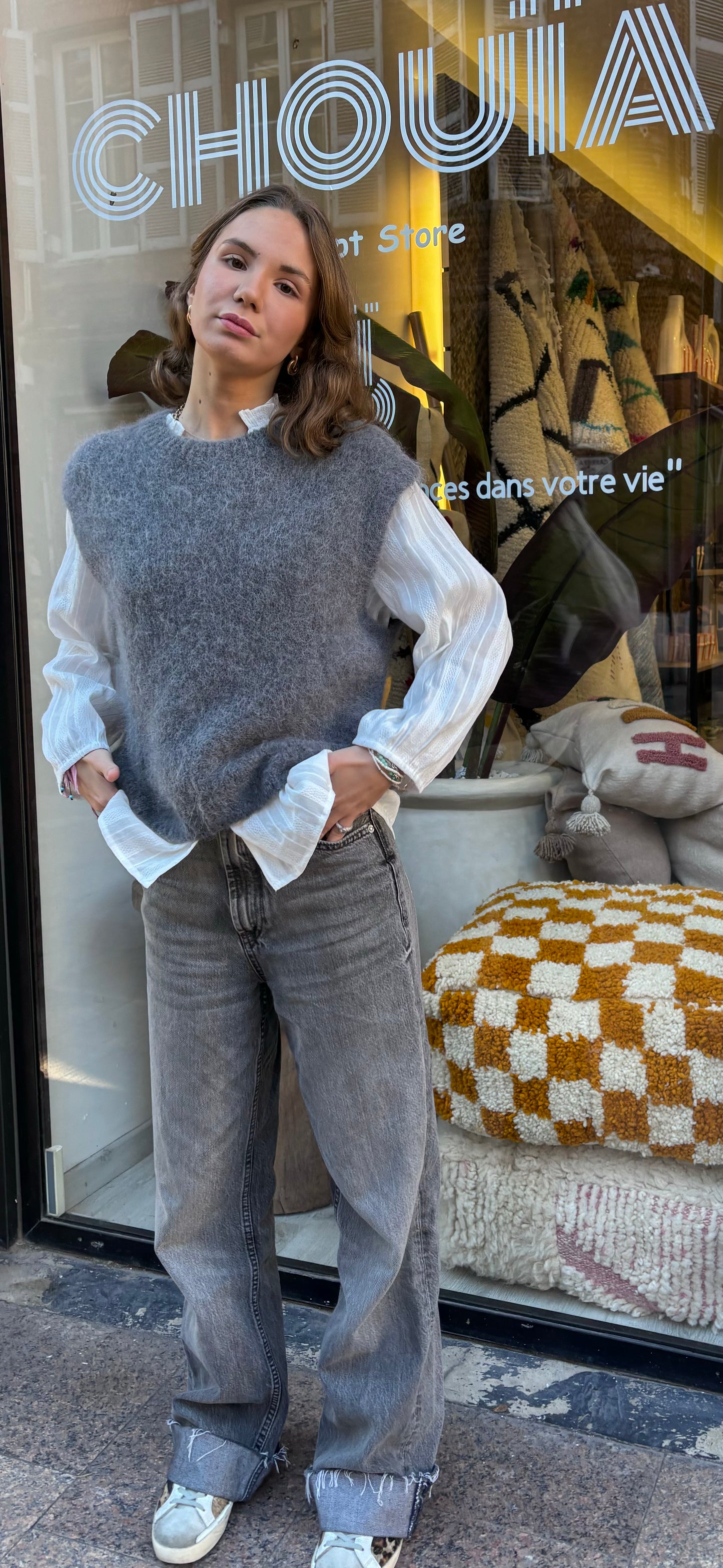 Pull "Alpi" Gris